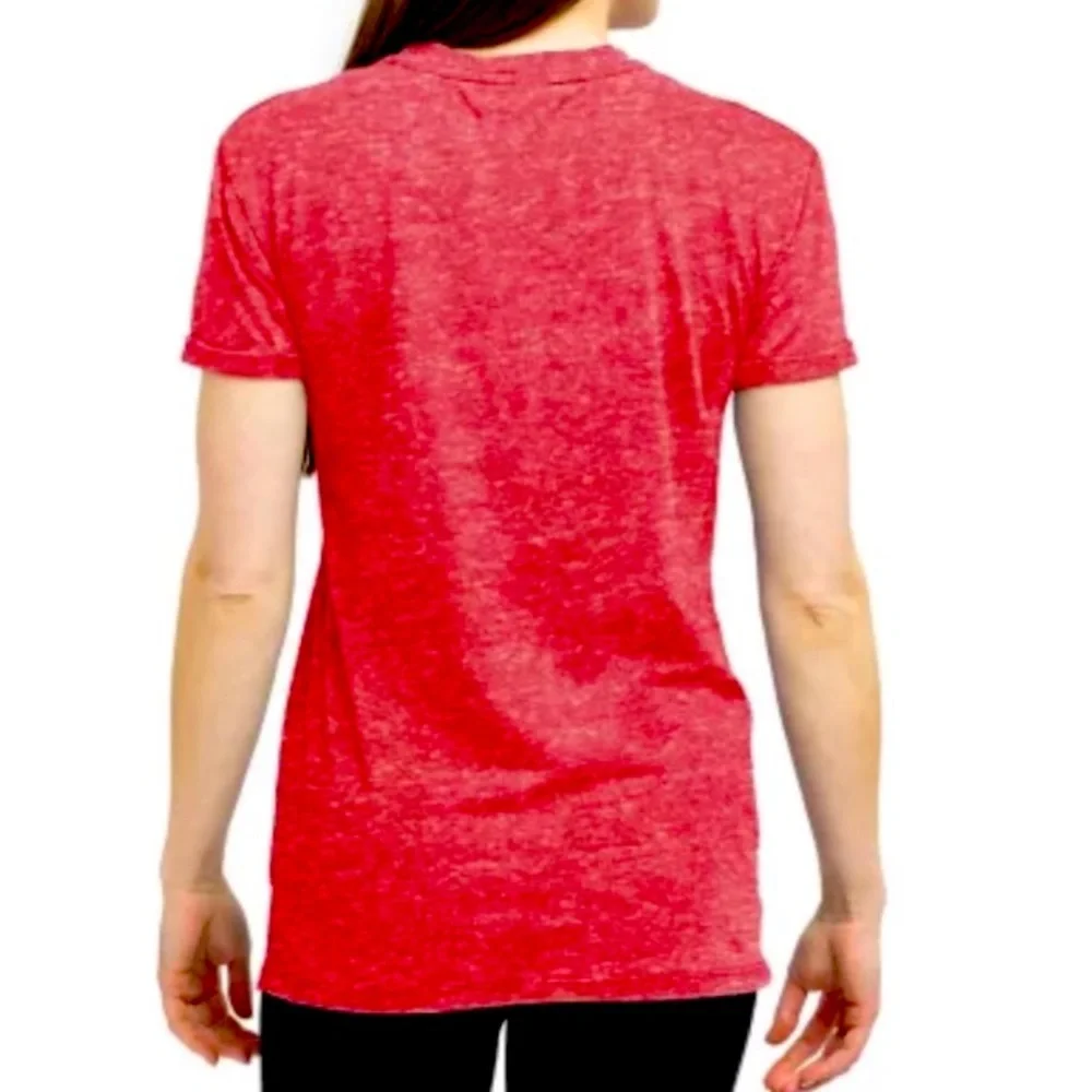 Royce Brand Women's Oh My Stars T-shirt Red Size XL - Picture 2 of 5